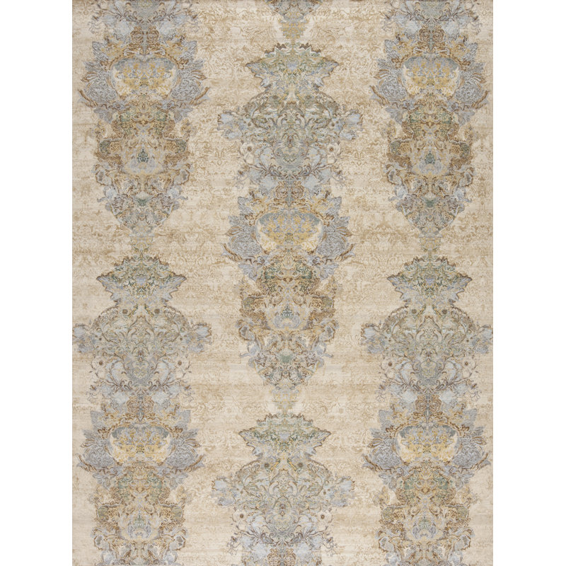 Serendipity Hand Knotted Area Rug, Rectangle 8' x 10'
