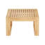 Ensemble de canapé modulaire d'extérieur 5 pièces en acacia