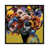 Black Floater Framed selected
