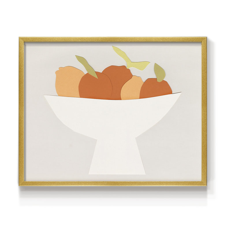 Sumo Citrus I -Framed Print - Restickable