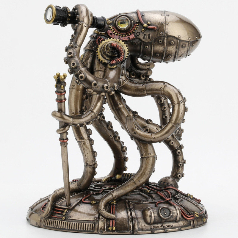 Figurine poulpe 6,69 po Steampunk