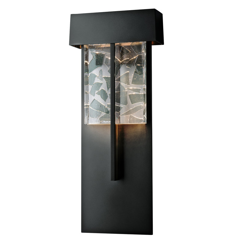 Shard Outdoor Flush Mount, Coastal Black