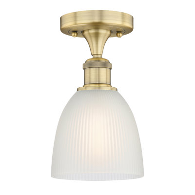 Philomene Glass Semi Flush Mount