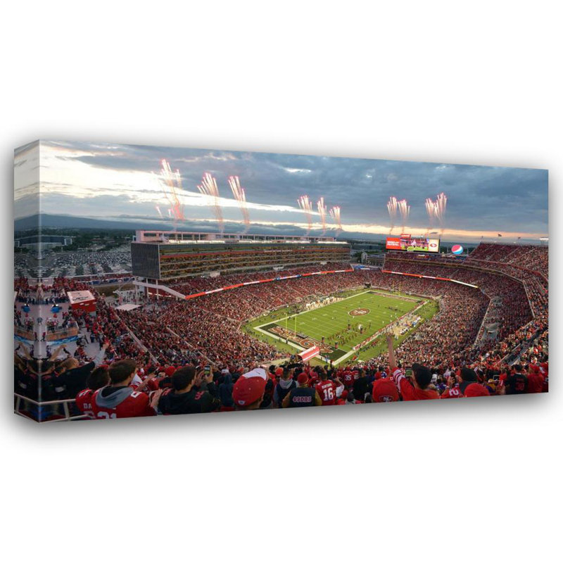 Levi's Stadium, 10" H x 18" W