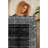Luxurious Machine Washable Area Rug, 100% Cotton, 3.3 x 9.8 Feet | 1200 GSM, 0.4 in Pile Height, Non-Slip PVC Underside | Antibacterial, Elegant White, Grey & Black Design | Perfect for Living Room & Bedroom Décor-112936818