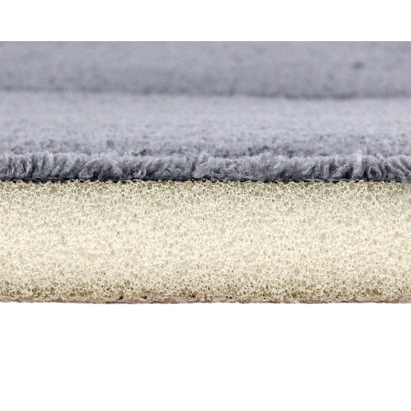 Gray Ultra-Soft Memory Foam Bath Rug 21" x 34"