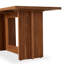 Erie Solid Oak Dining Table-182357830