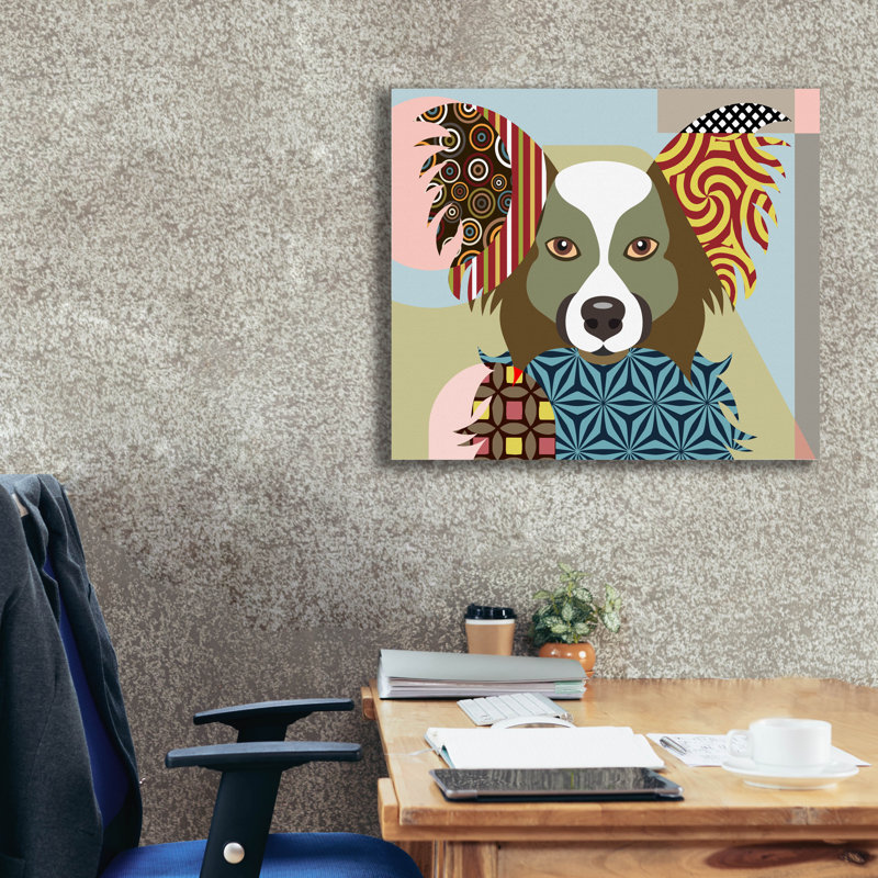"Papillon" par Lanre Adefioyue, H 26 po x l 30 po x P 1,5 po