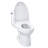 Ultramax 1 GPF Elongated One-Piece Toilet with High Efficiency Flush (Seat Included)
