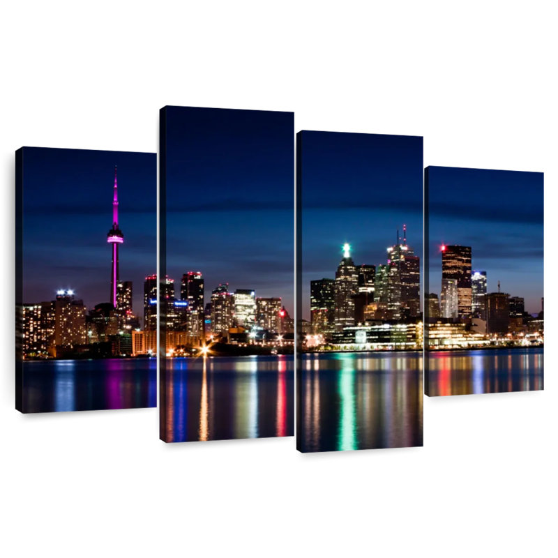 Sireci Toronto Skyline At Night