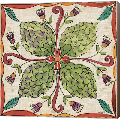 " Farmers Feast Tiles III " by Anne Tavoletti Painting Print