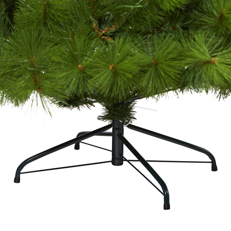Lighted Artificial Pine Christmas Tree, 6' H