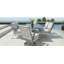 Chaise de patio avec coussins Sunbrella Trento
