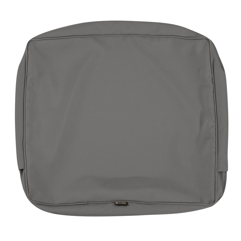 FadeSafe Pina ? Coussin de siège d’extérieur, Gris anthracite, H 4 po x l 22 po x P 23 po