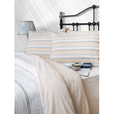 Cotton Striped Duvet Cover