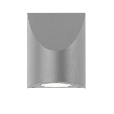 Shear Aluminum Wall Light