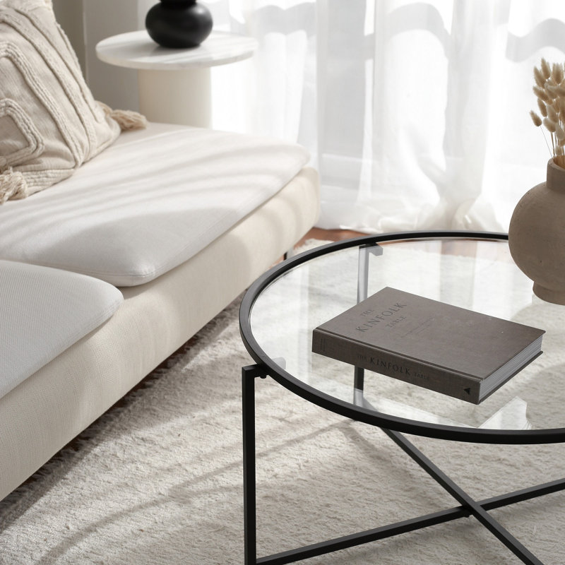 Dorfman Frame Coffee Table, Black