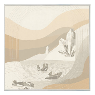 Tapis beige moelleux moelleux doux et minimaliste transparent - blanc