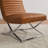Magdaia 25"W Tufted Upholstered Armless Accent Lounge Chair with Stainless Steel Leg (Set Of 2)-1850531273
