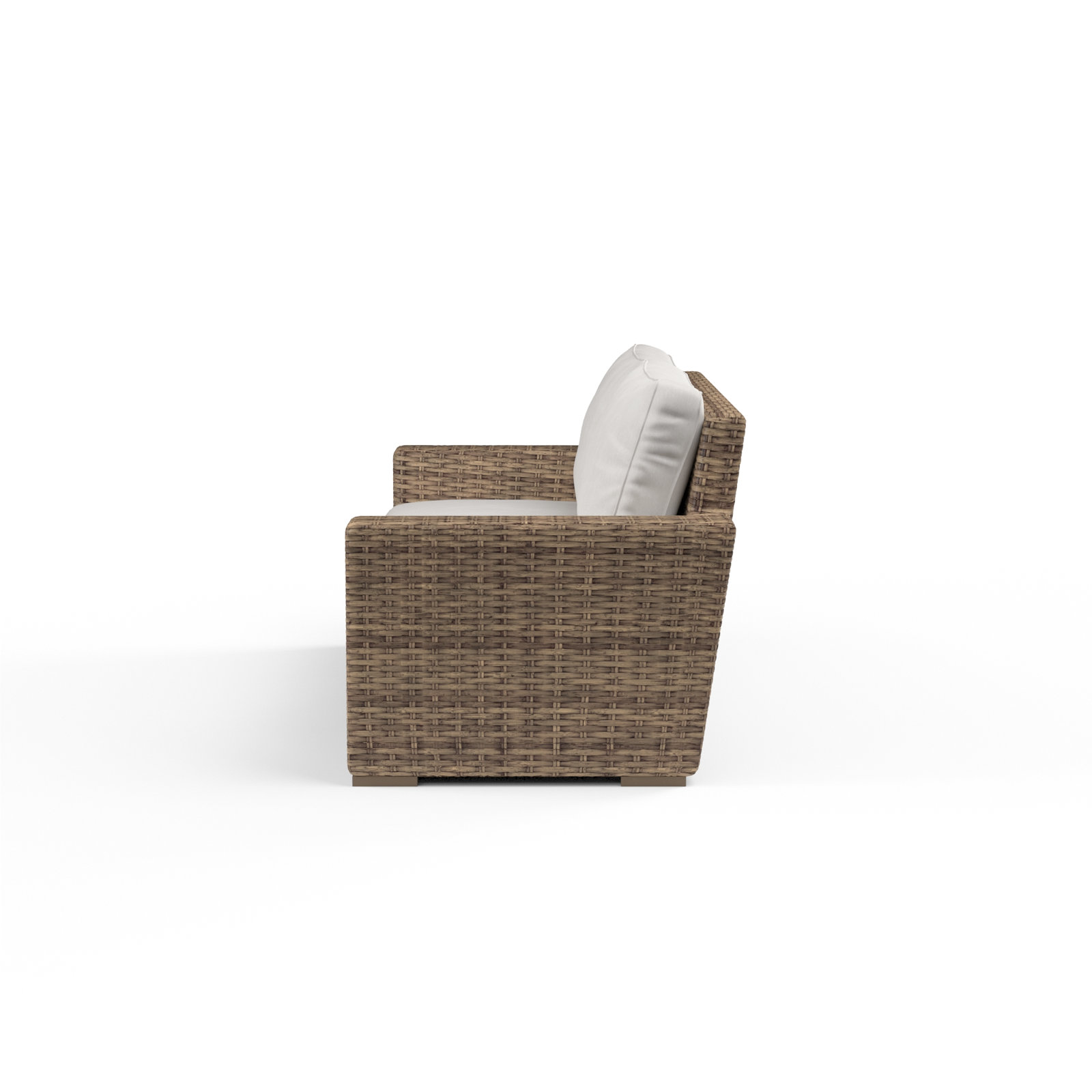 Havana 76" Sunbrella® Patio Loveseat, Canvas Flax Sunbrella® Canvas