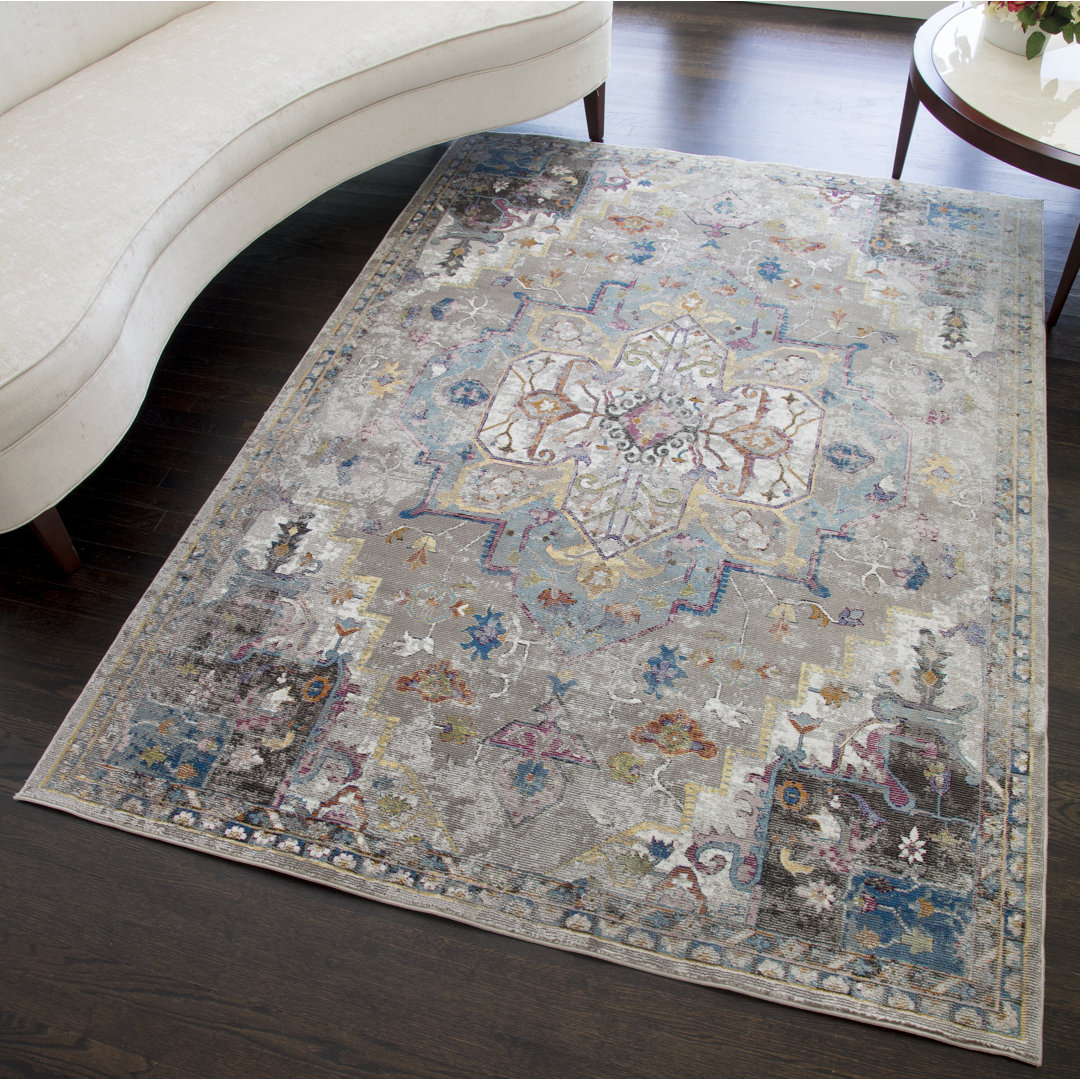 Graston Gray Rug Rugs America Rug
