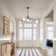 5 - Light Dimmable Modern Linear Chandelier