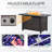 Rectangle Steel Propane Smokeless Fire Pit Table