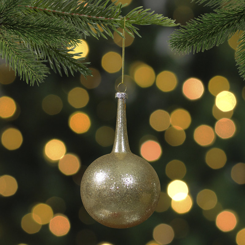 Ornement de Noël 5,5 po, Doré