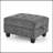 Luxurious U Shape Modular Sectional Sofa,DIY Combination,Includes Two Single Chair ,Two Corner And Two Ottoman