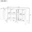 Armoire blanche pour divers environnements - portes, grand espace en blanc, avec trois supports solides et un grand rangement