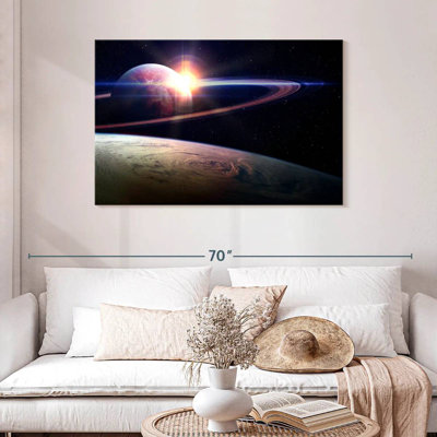 Oberle Sunrise In Vast Space