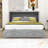 Dulci 1 Drawer Wood Murphy Bed with Sockets & USB Ports-1273290231-1273290228