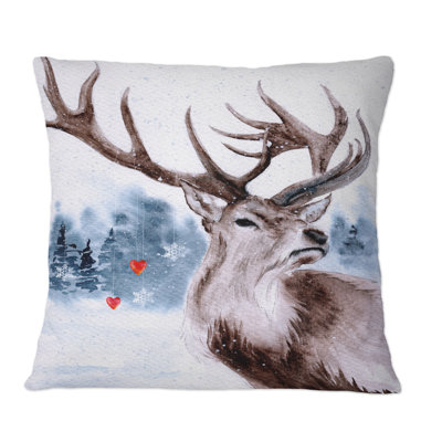 Animal Print Throw Pillow