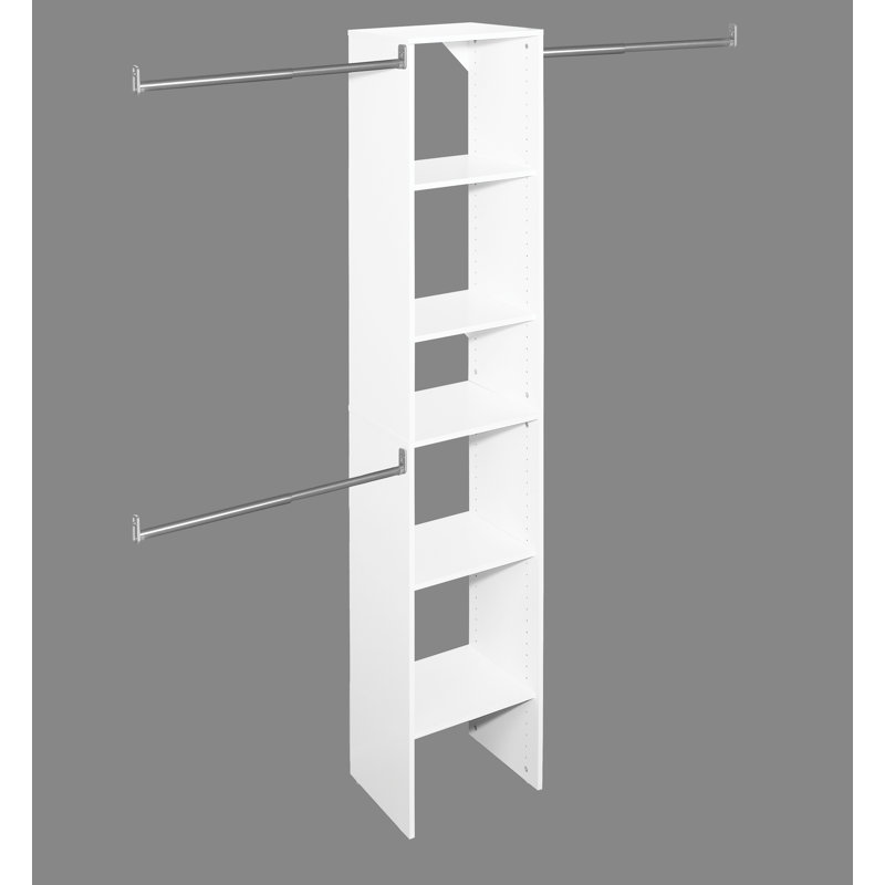 SuiteSymphony Closet System, White, 12.5" W