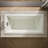 Tea-for-Two 72" x 36" Soaking Bathtub-6954975