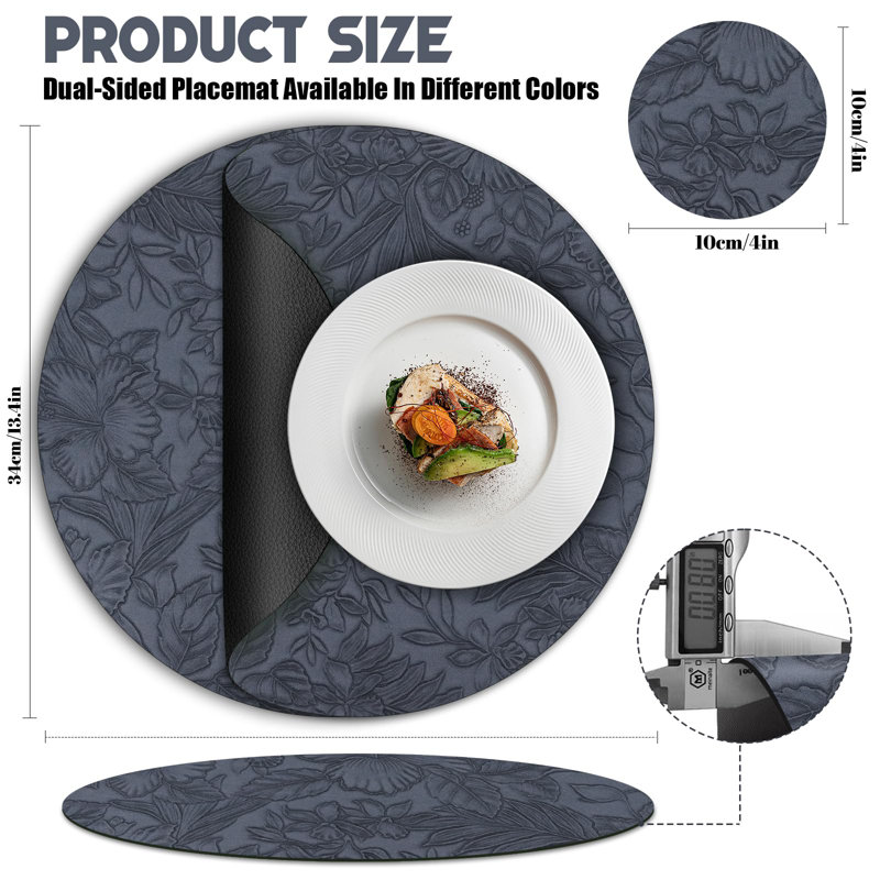 Faux Leather Placemat