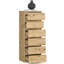 Eron 6 -Drawer Console