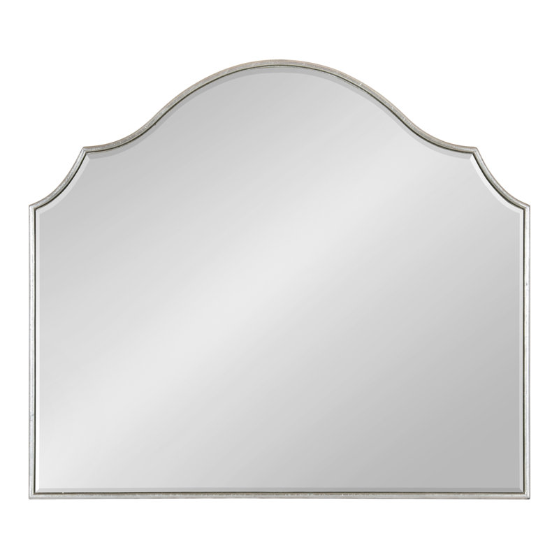 Aleeza Arch Mirror, 27.5" x 31.5", Silver