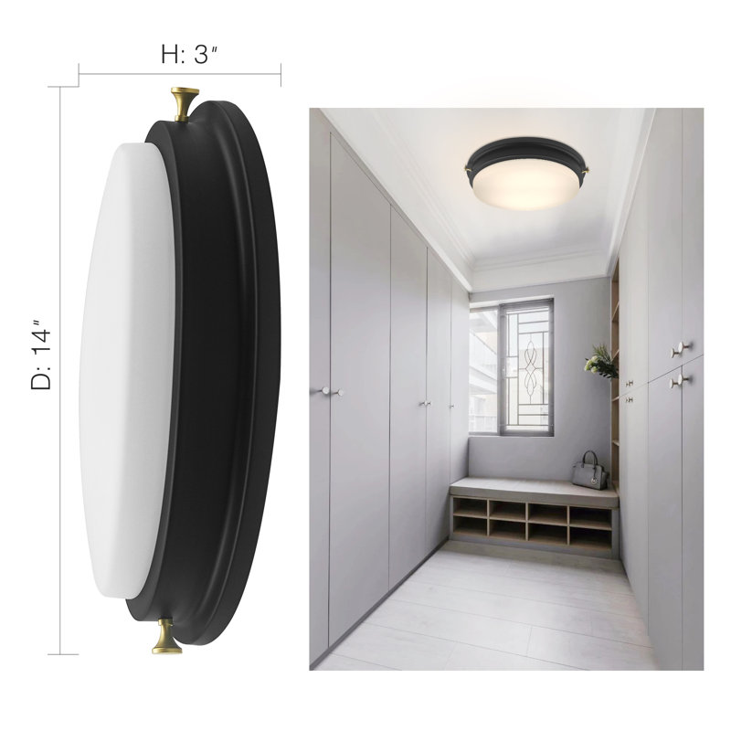 14Inch Led Ceiling Thursten 4000K Cool White