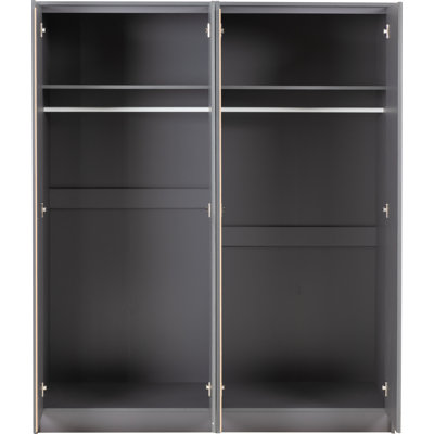 4 Door Manufactured Wood Wardrobe