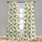 Pineapple Semi-Sheer Rod Pocket Curtain Panels-45990444