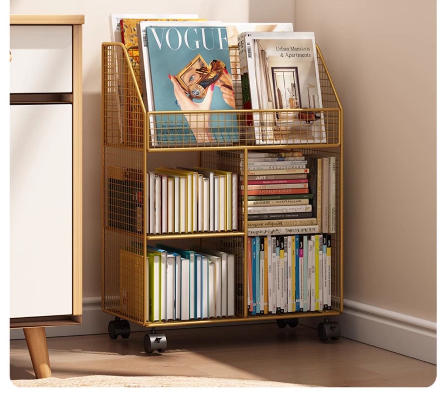 Orren Ellis Alwin Metal File Organizer Wayfair