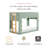Lido Wave Convertible Low-Profile Bunk Bed-128955760