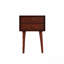 Table de chevet avec 2 tiroirs, petite table d'appoint avec rangement, noyer-1208245986