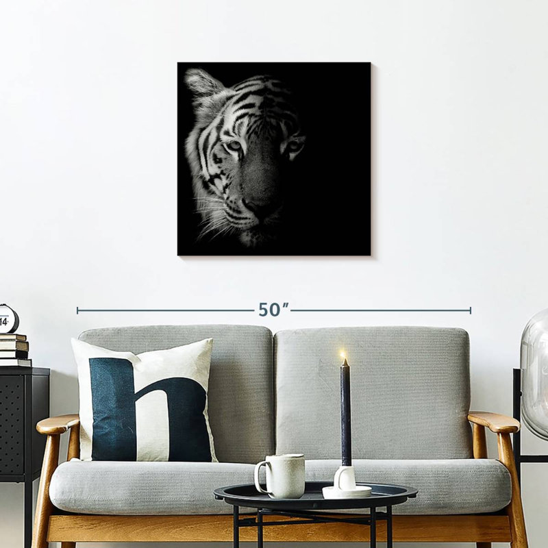 Brampt Tiger Contour, 24" H x 24" W