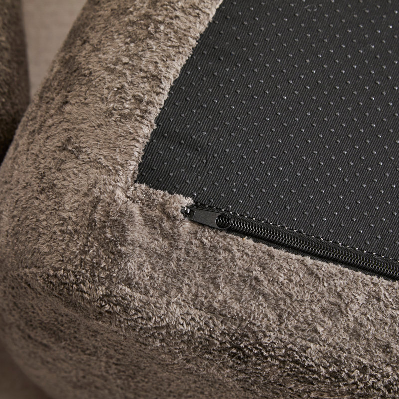 Canapé-lit Compression Wave, canapé-lit convertible 2 places, Light Grey