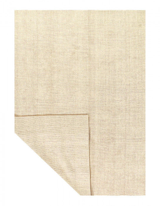 Ivory color Hand knotted Modern rug 6'8'' X 9'5''