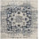 Tapis oriental iranien crème / bleu marine