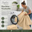 Ensemble de couvre-lit matelassé avec taies d'oreiller – Couvre-lit doux en microfibre, courtepointe texturée en relief, literie moderne et légère-134285634-134285636