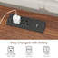 Ensemble de 2 tables de chevet avec station de charge, 2 tiroirs et tablette ouverte, tables de bout modernes avec ports USB et Type-C pour la chambre à coucher